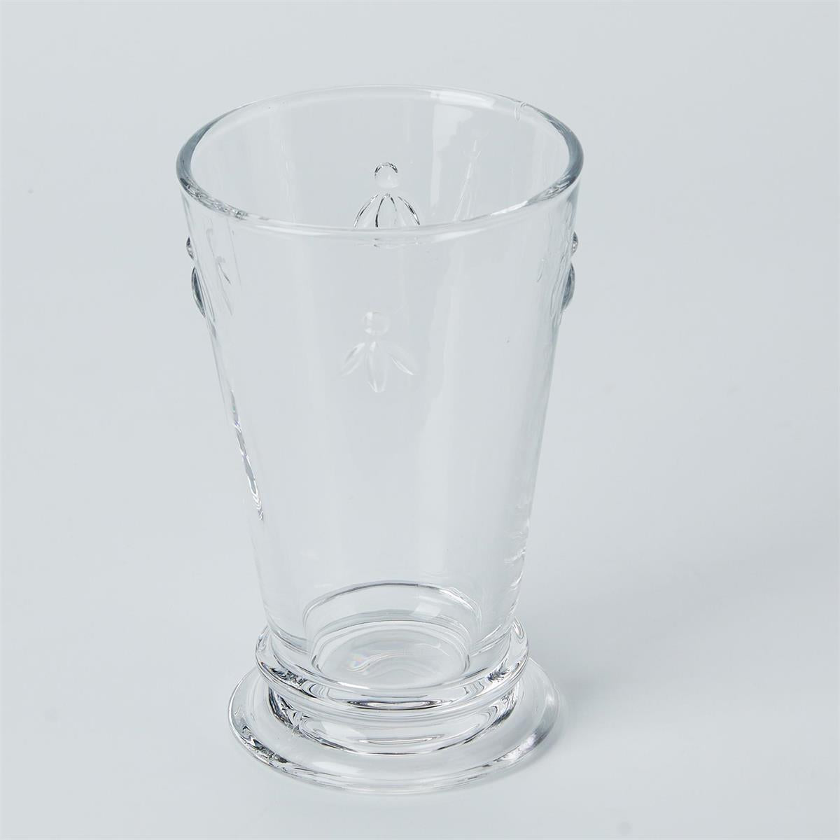 Bee Embossed Short Glass