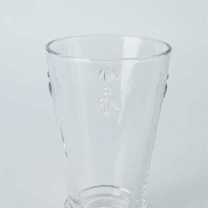 Bee Embossed Short Glass