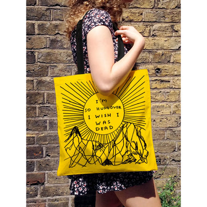 David Shrigley So Hungover Tote Bag