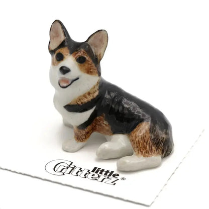 Taffy Corgi Cardigan Porcelain Miniature