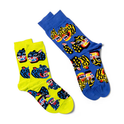 Kristina Micotti Wild Cats Crew Socks