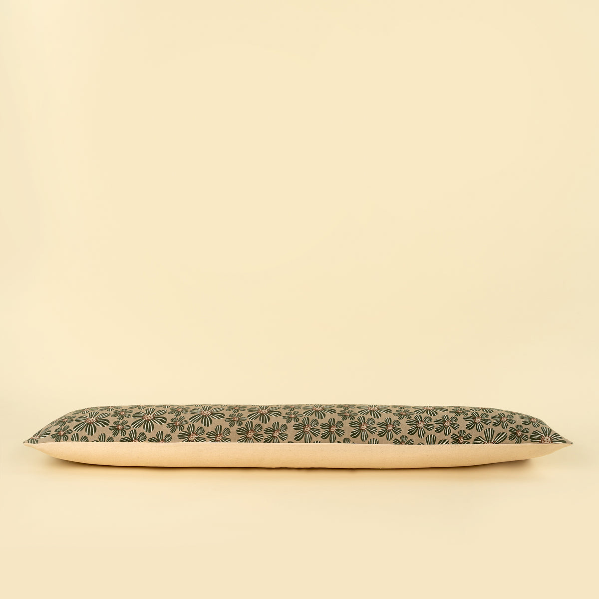Daisy Play Long Polyfilled Lumbar - Green
