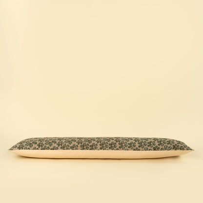 Daisy Play Long Polyfilled Lumbar - Green