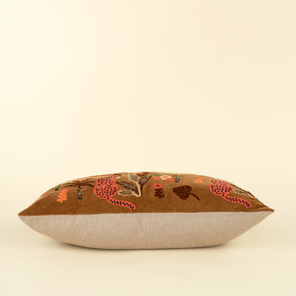 Velvet Jungle Pillow