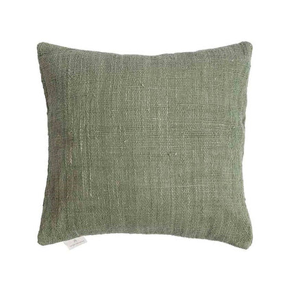 Waste Cotton Cushion Cover - Green