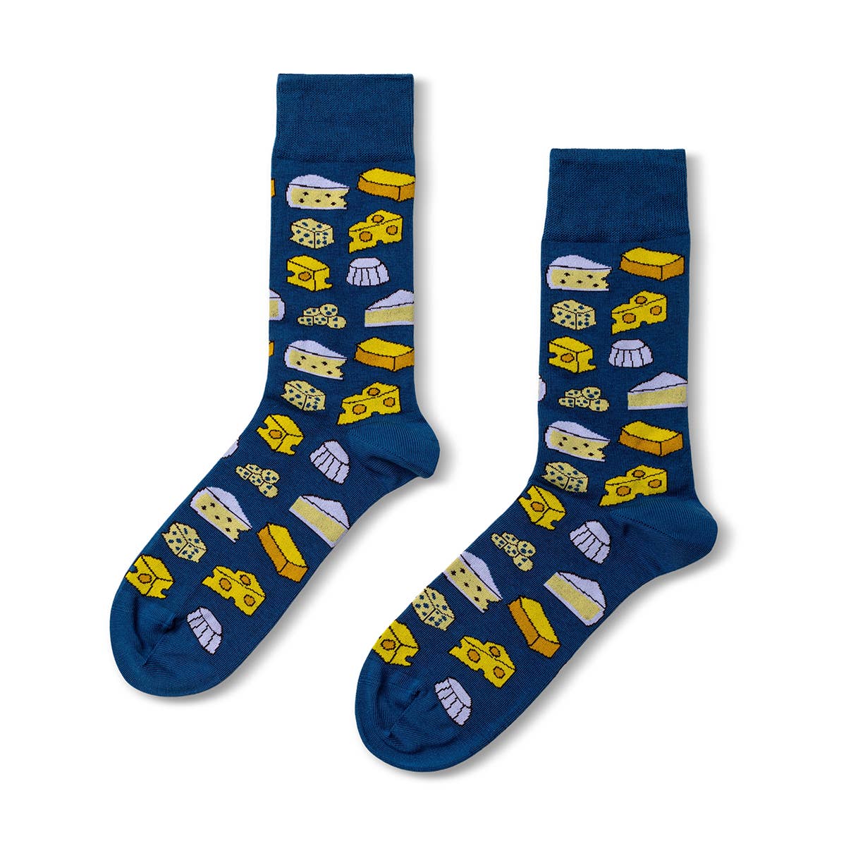 Cheese Large Crew Socks