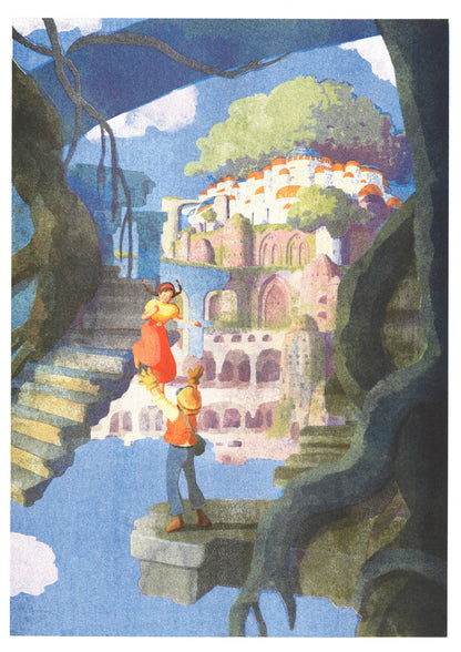 Miyazaki/Castle in the Sky - Hifumiyo A3 Poster