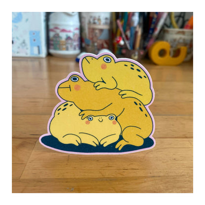 Toad Pile Sticker