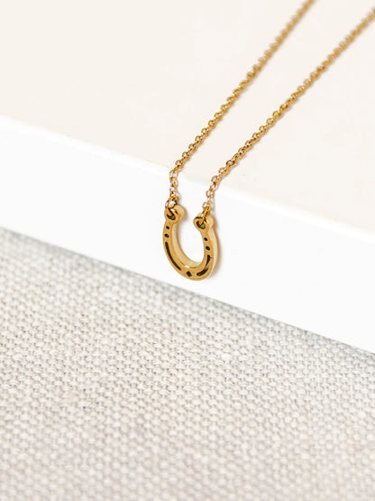 Lucky Horseshoe Necklace