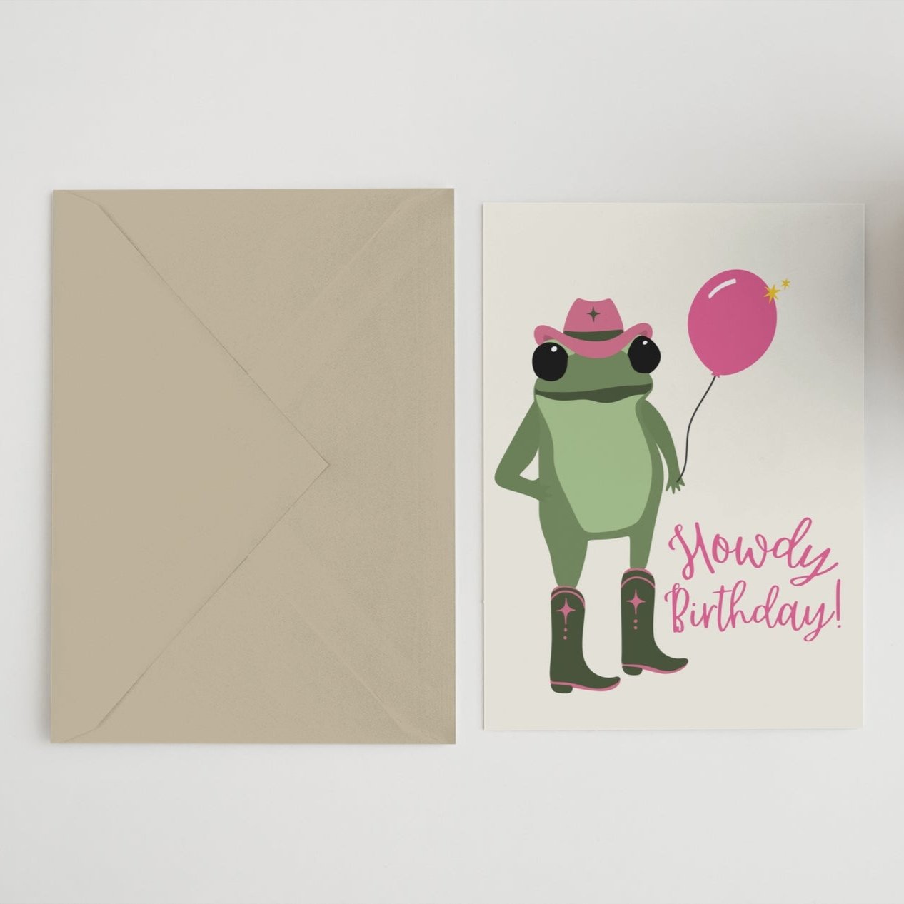 Howdy Birthday Card