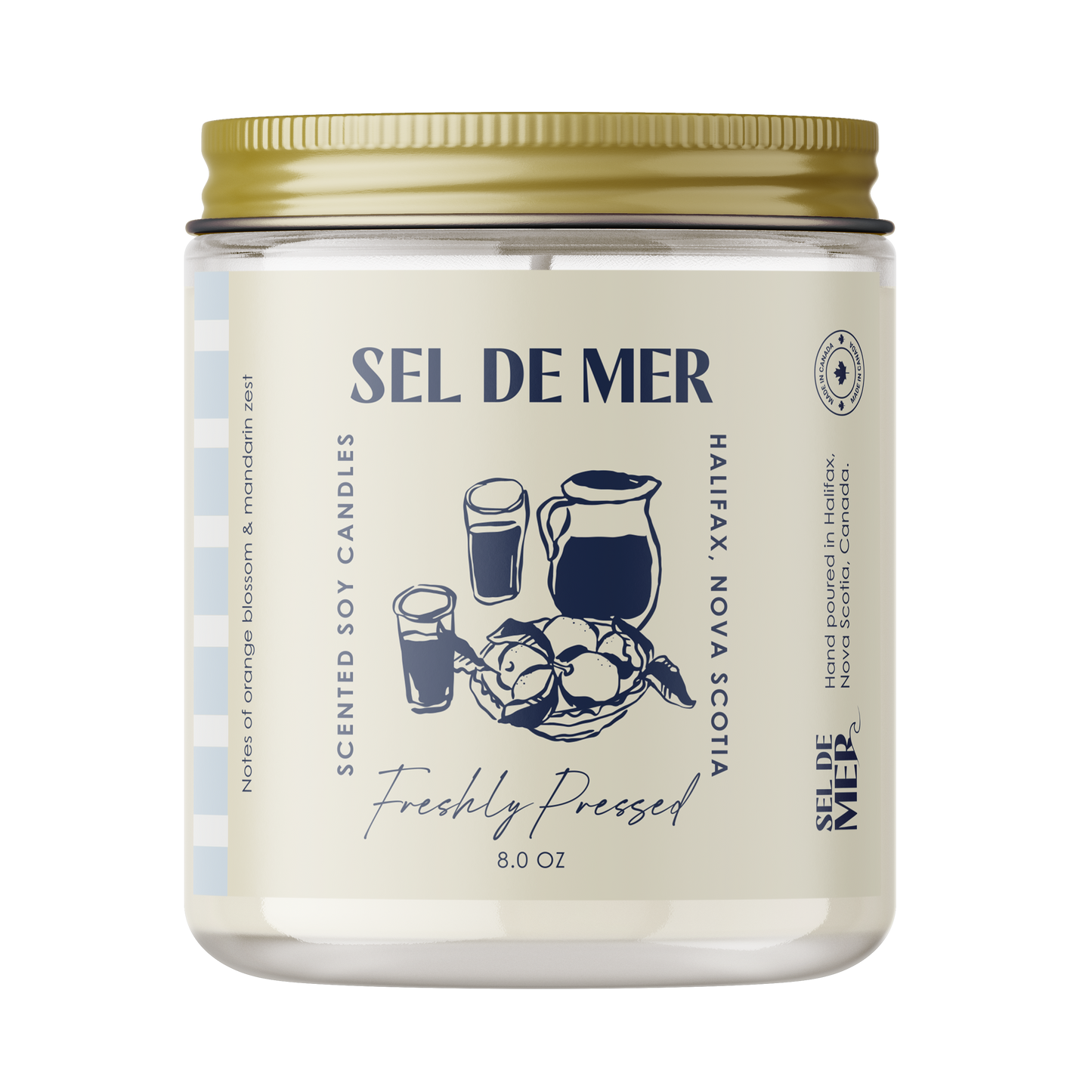 Sel de Mer Soy Candle - Freshly Pressed