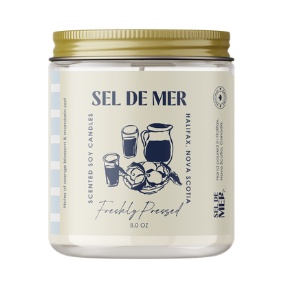 Sel de Mer Soy Candle - Freshly Pressed