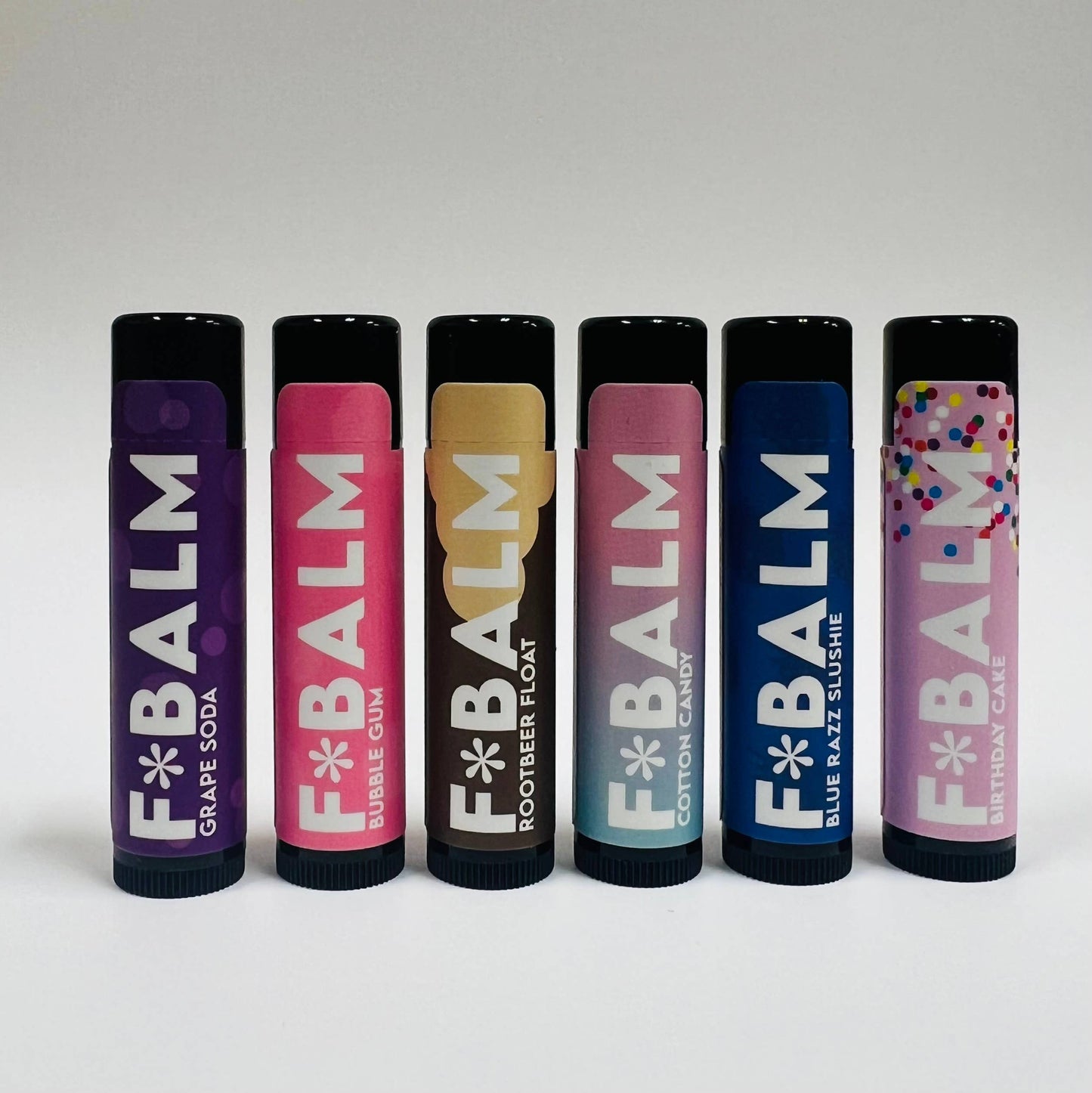 Charleston & Harlow Rootbeer Float lip balm bundle styled shot