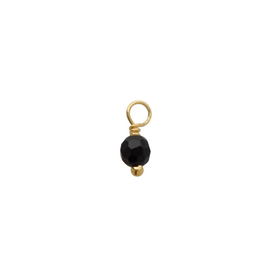 Onyx Gold Charm