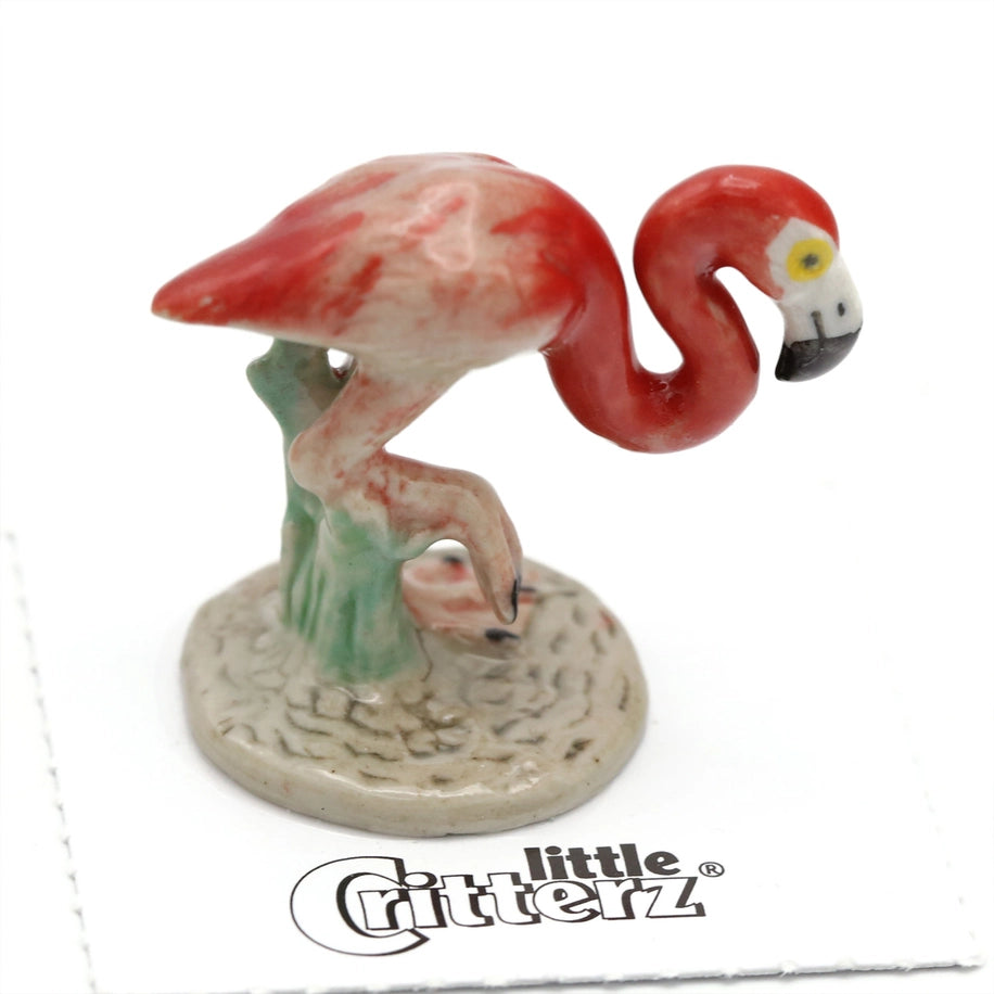 Wade Flamingo Porcelain Miniature