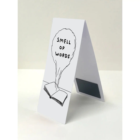 Smell Of Words Magnetic Bookmark