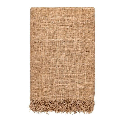 Waste Cotton Throw - Black