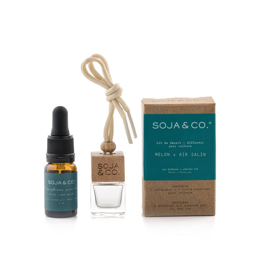 SOJA & CO. Portable Diffuser - Melon + Salty Air
