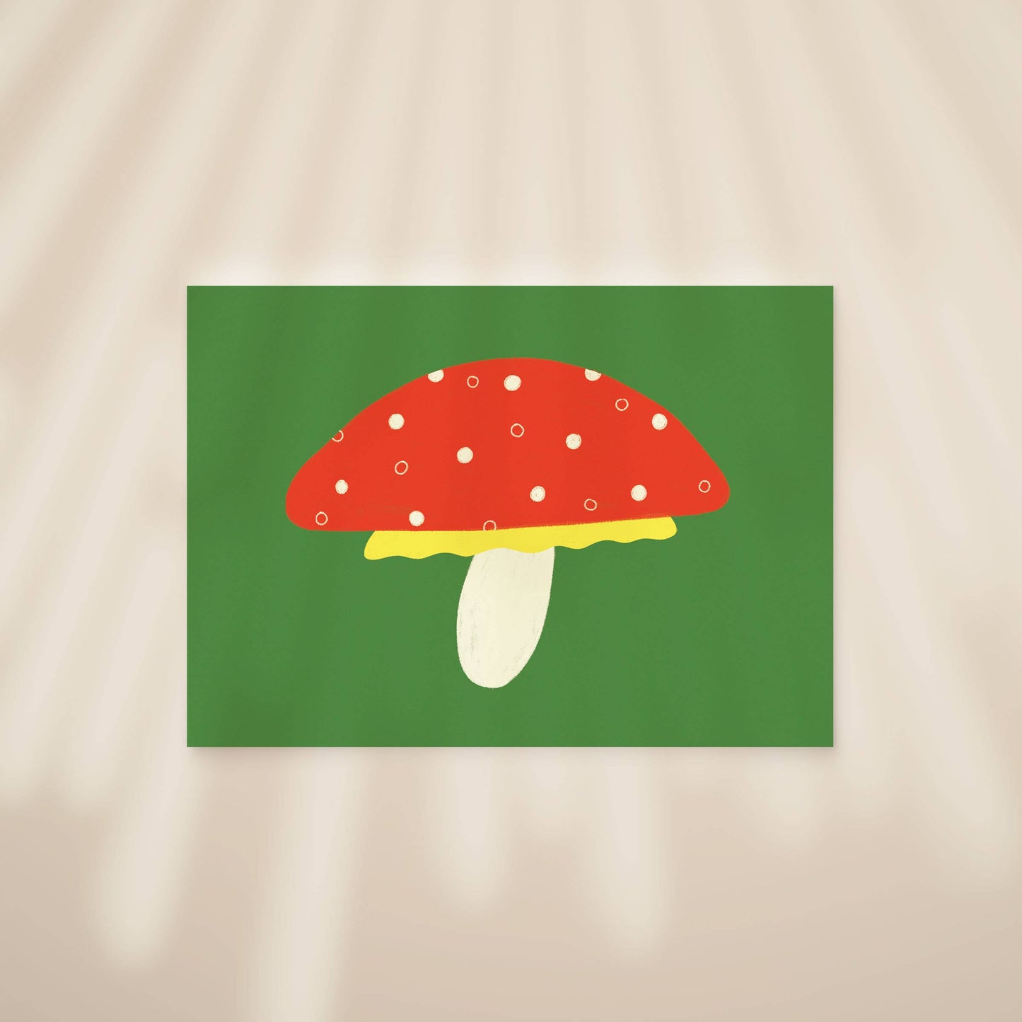 Mushroom Postcard Print