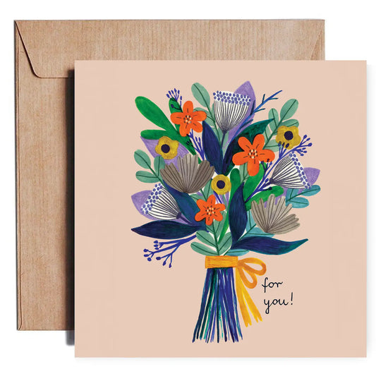 Flowers For You Card