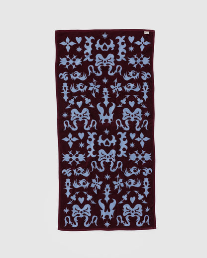 BAGGU Organic Cotton Bath Towel - Western Cut-Outs