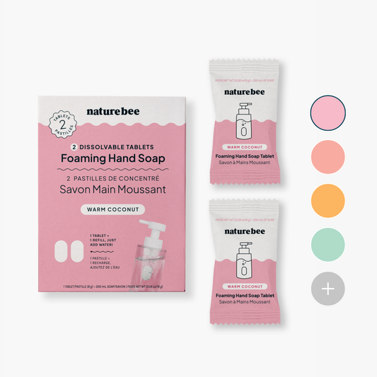 Concentrated Foaming Hand Soap Refills - 2-pack box : Eucalyptus Mint