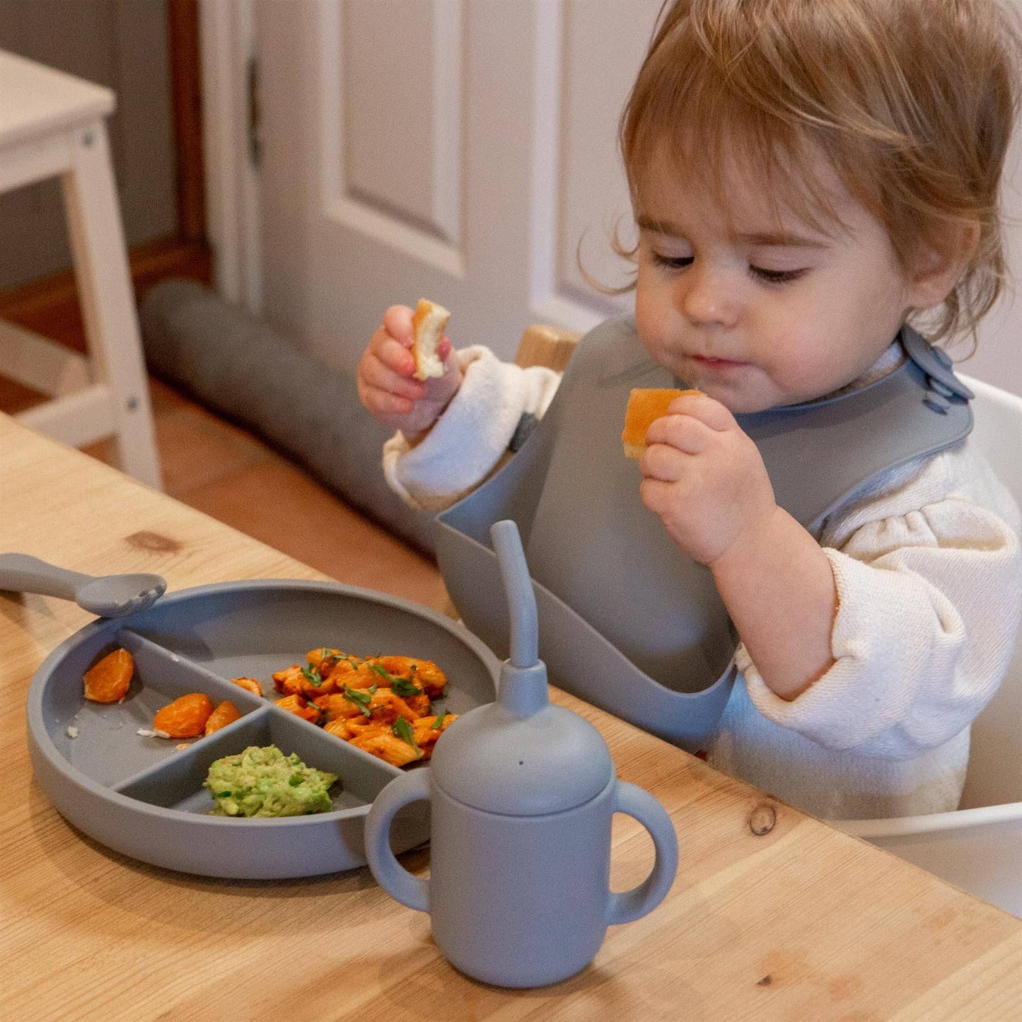 Baby Silicone Weaning Bib