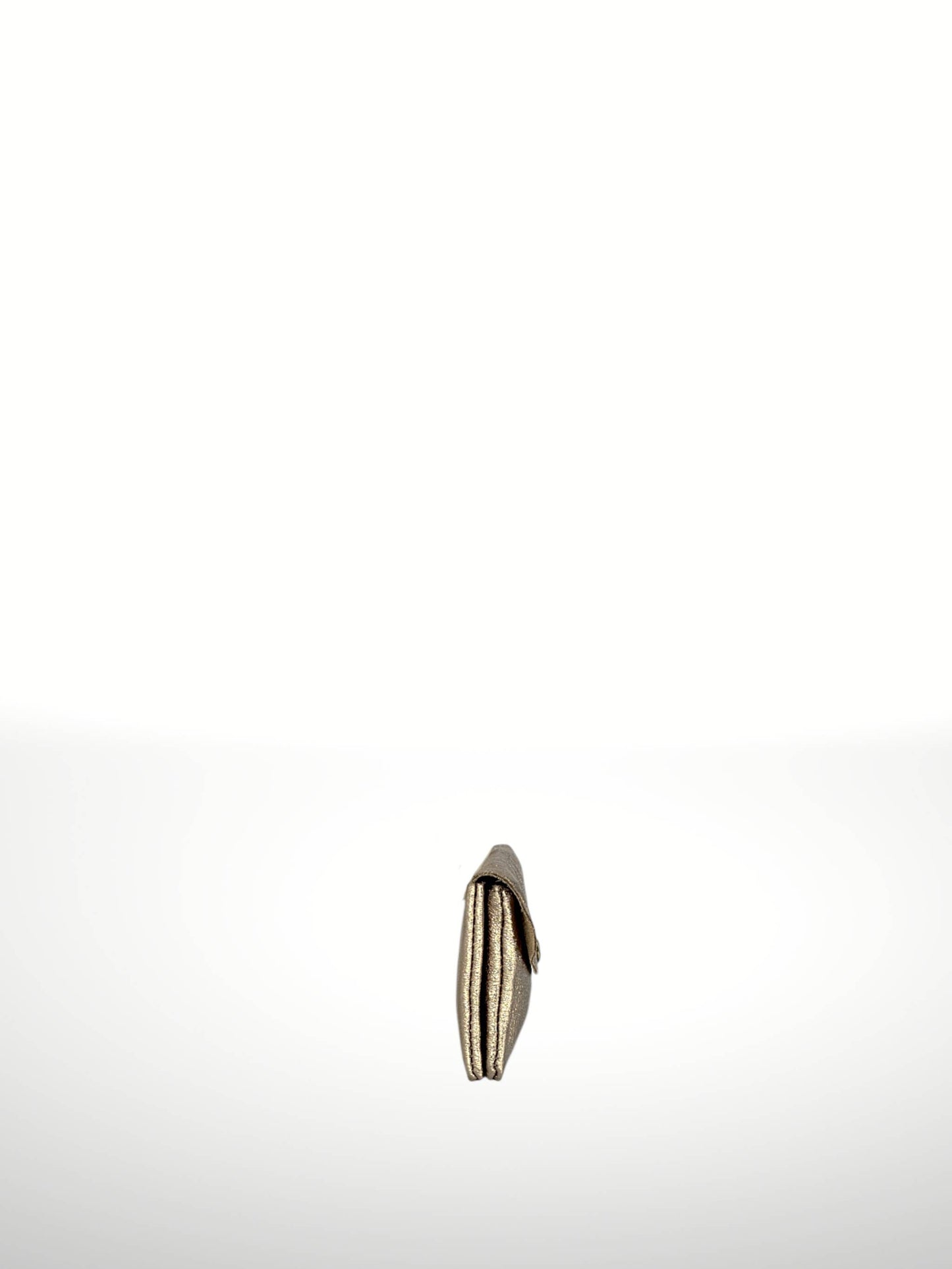Katia Plus Laminated Suede Leather Wallet - Black