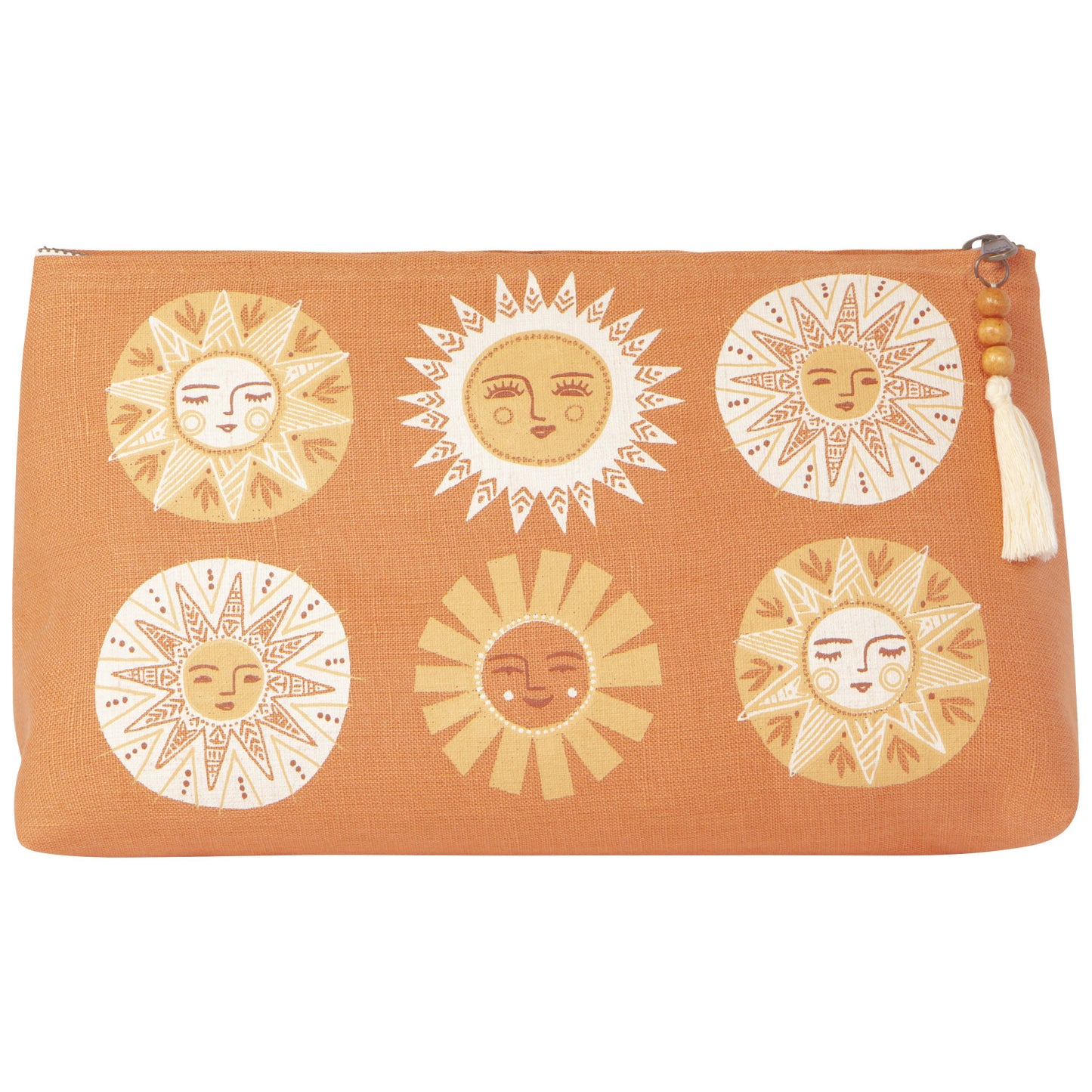 Soleil Large Cosmetic Bag Linen