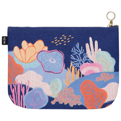 Neptune Large Zippered Pouch