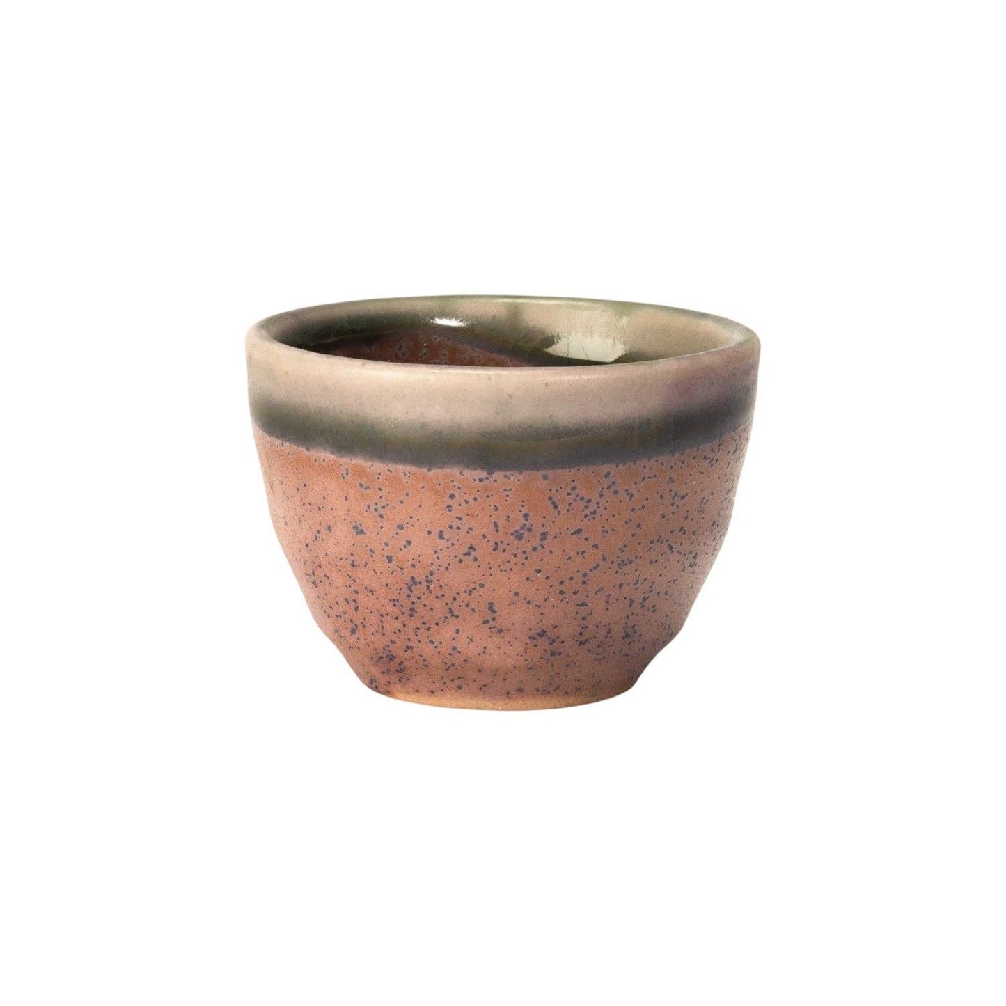 Minoware Reactive Glazed Sake Cup - Purple