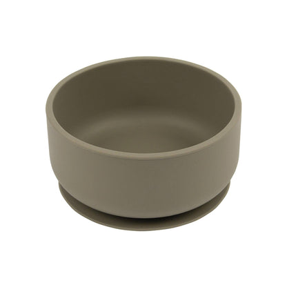 Baby Silicone Suction Bowl - Dusty Rose