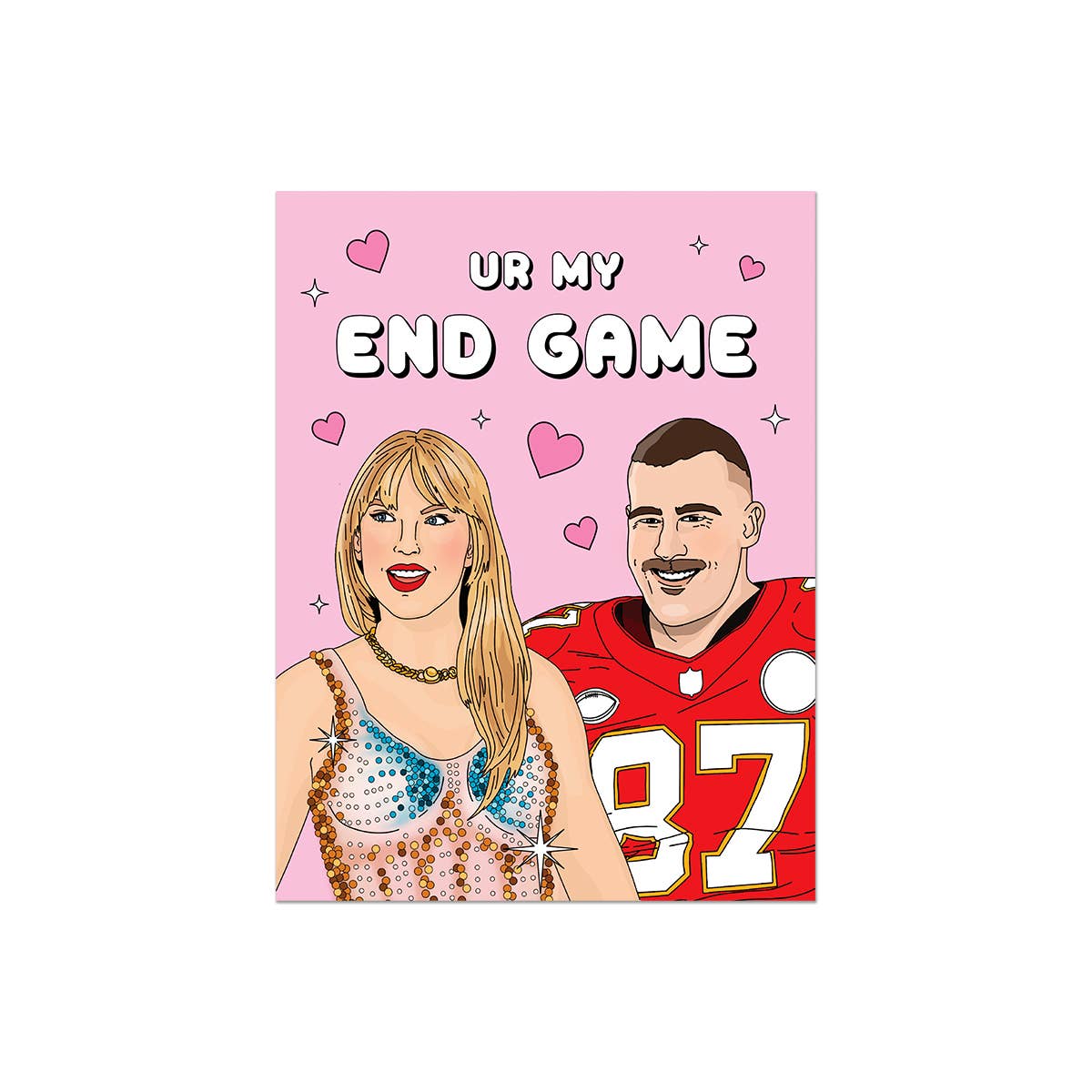 Ur My End Game card packaged in a protective sleeve
