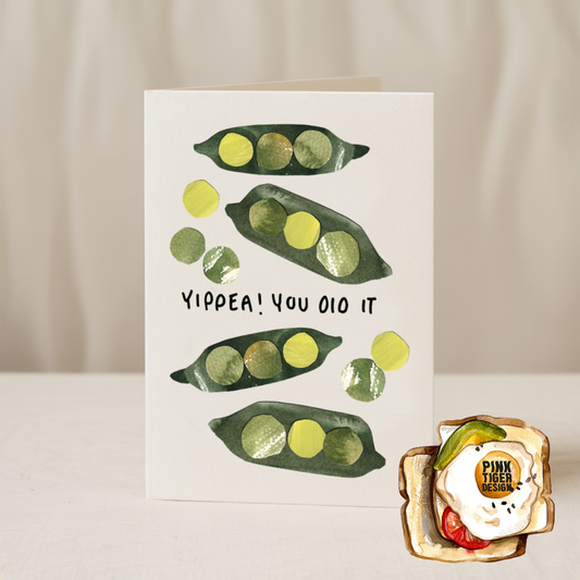 Yippea You Did It Card