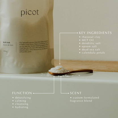 Picot Honey Tobacco Bath Soak