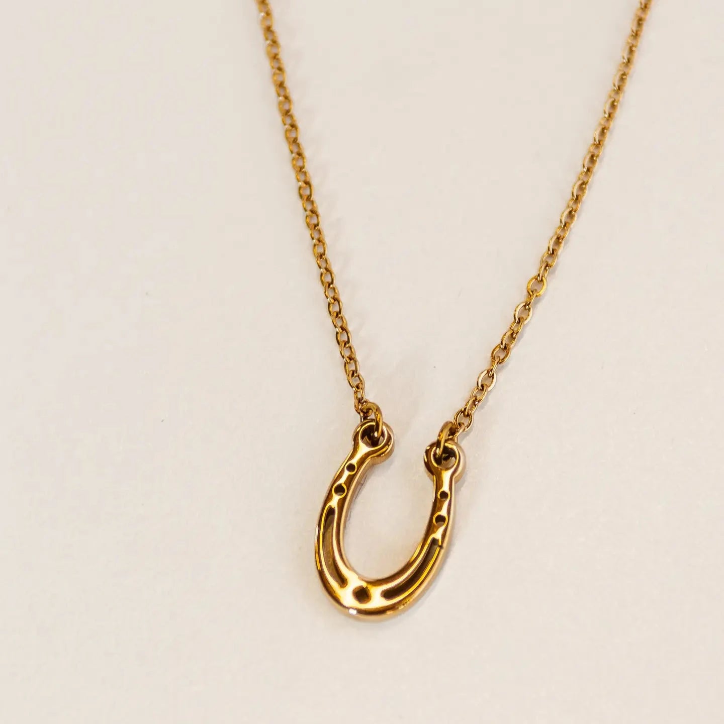 Lucky Horseshoe Necklace