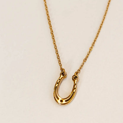 Lucky Horseshoe Necklace