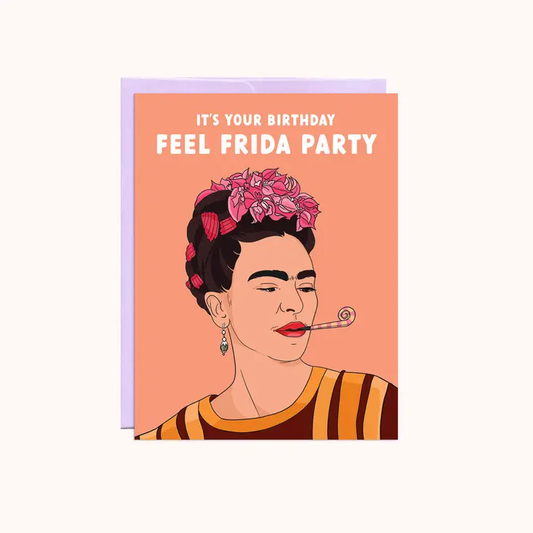 Frida Party Birthday Card