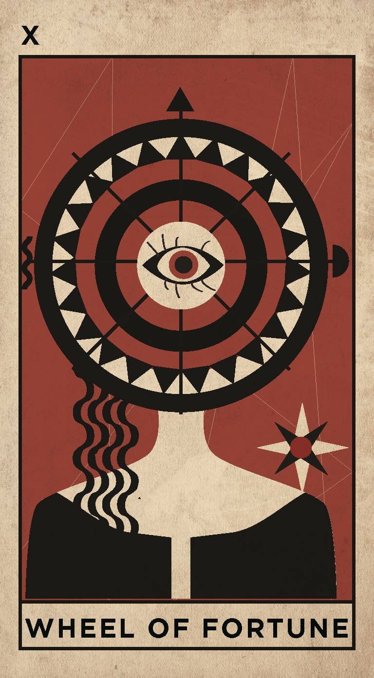 Chromatika Tarot minor arcana card - PABOOM