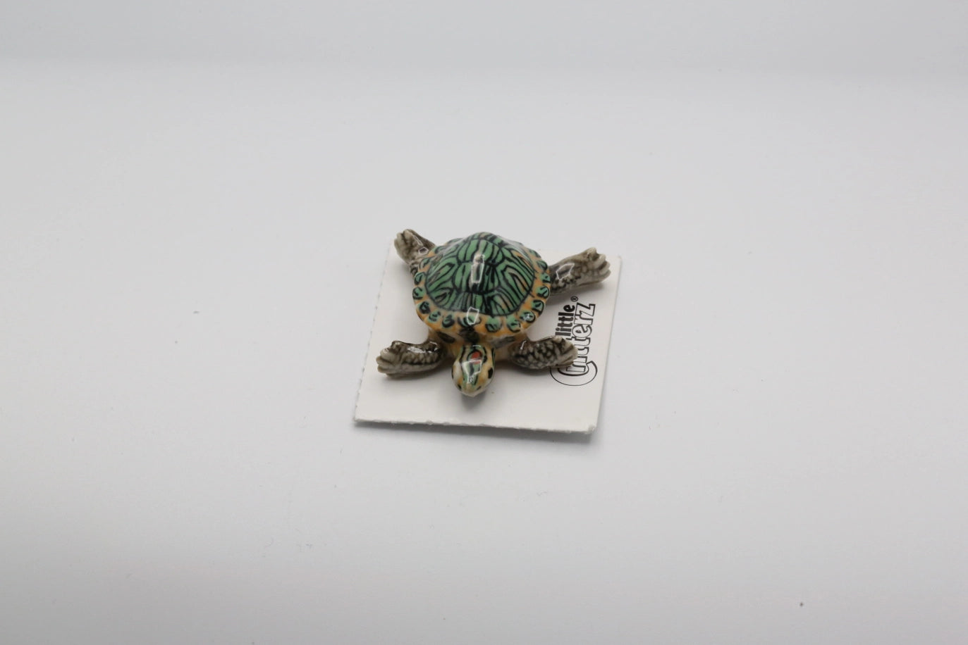 Bask Red-Eared Slider Porcelain Miniature