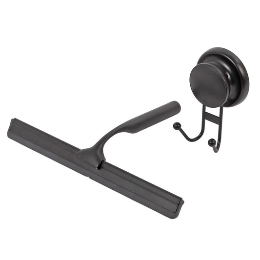 Matte Black Shower Squeegee