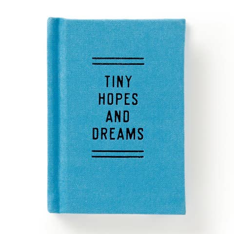 Tiny Hopes + Dreams diary gilded edge pages - PABOOM