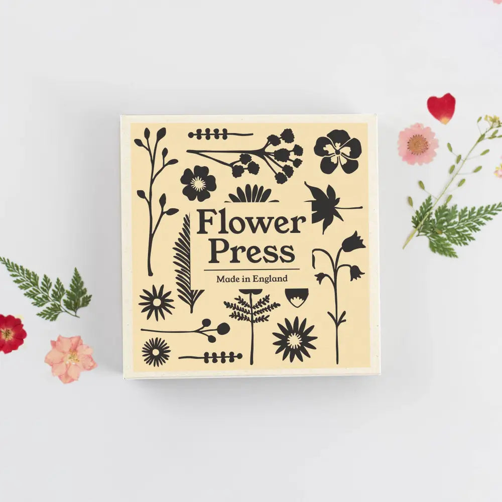 Studio Wald - UK Made - Flower Press - Silhouette