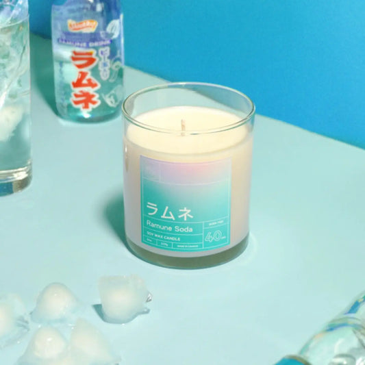 Japanese Ramune Soda Candle