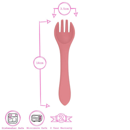 Baby Silicone Weaning Fork