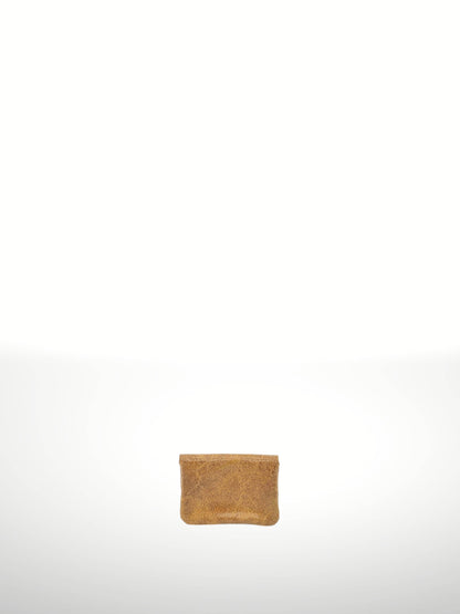 Katerina Suede Leather Wallet - Black