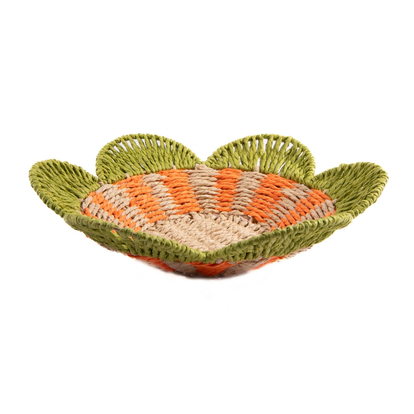 Paper Rope Scallop Edge Bowl