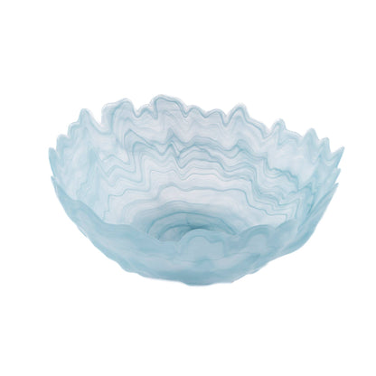Glass Agate Pattern + Edge Bowl