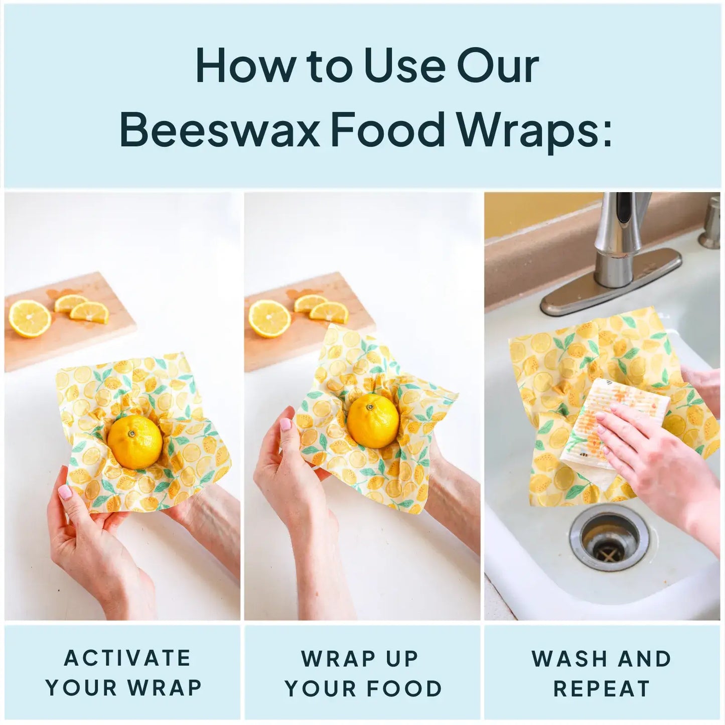 Beeswax Wrap Variety Sets - Green