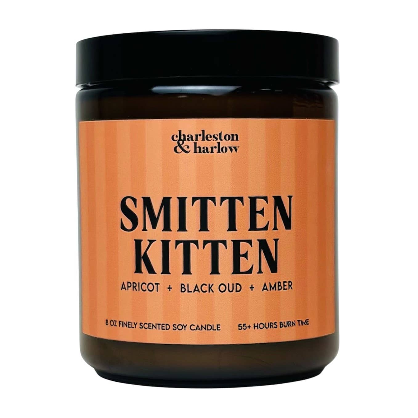 Charleston & Harlow Smitten Kitten candle and box lineup lifestyle shot